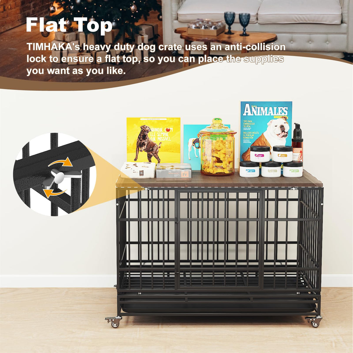 48 Inch Heavy Duty Dog Crates P589750