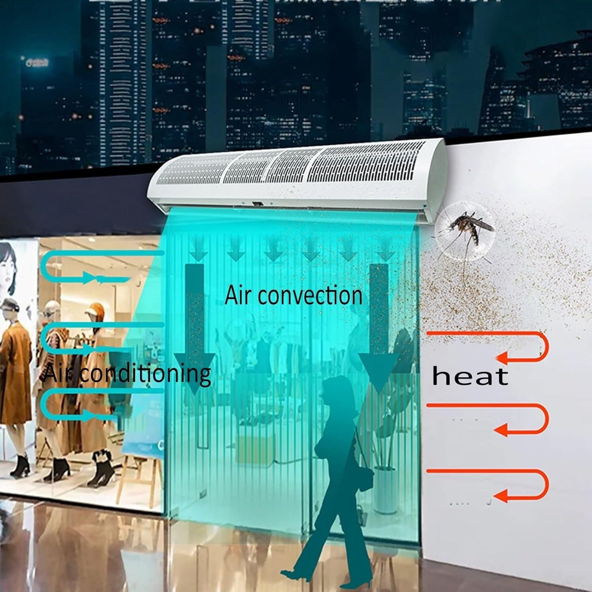 Air Curtain 120cm A928625