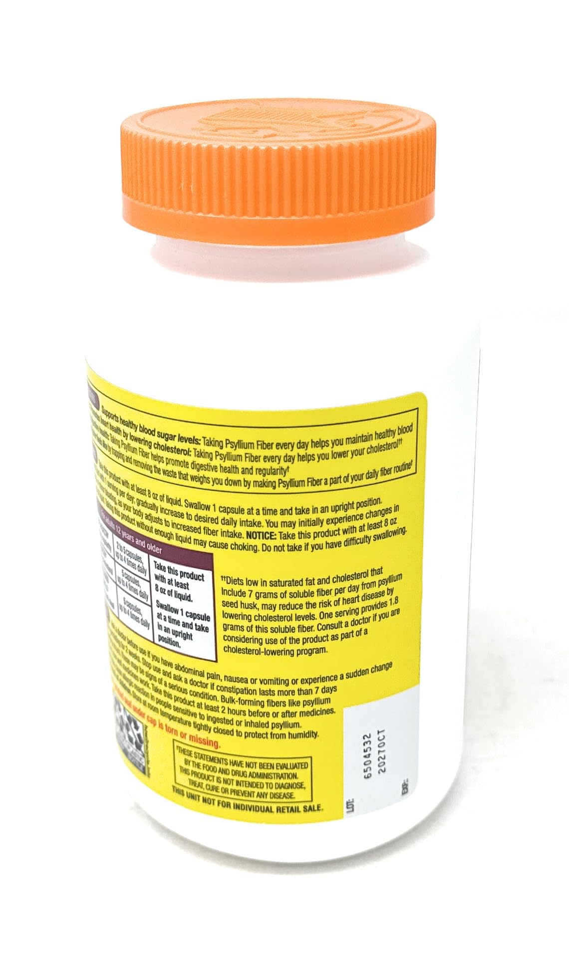 Fiber Supplement 360 Capsules P90963