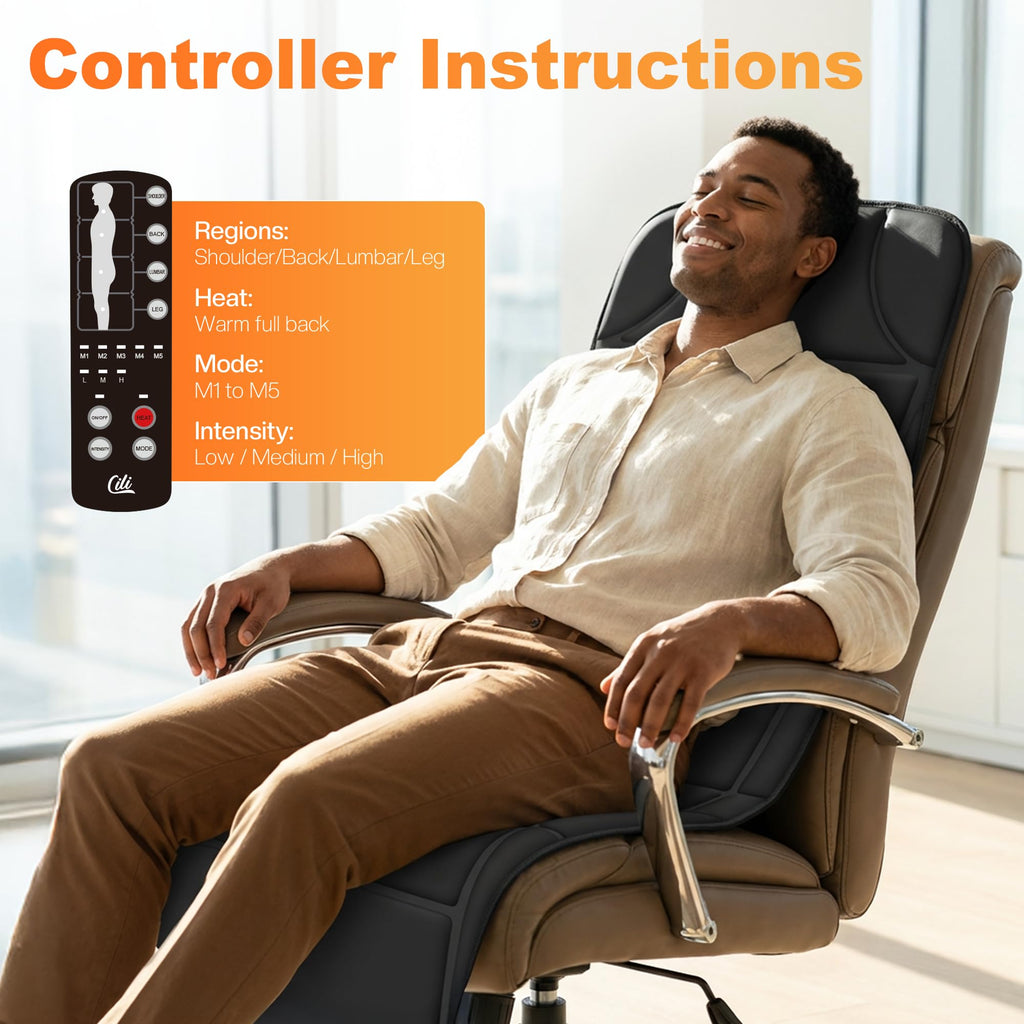 Full Body Massage Mat with Heat I9258