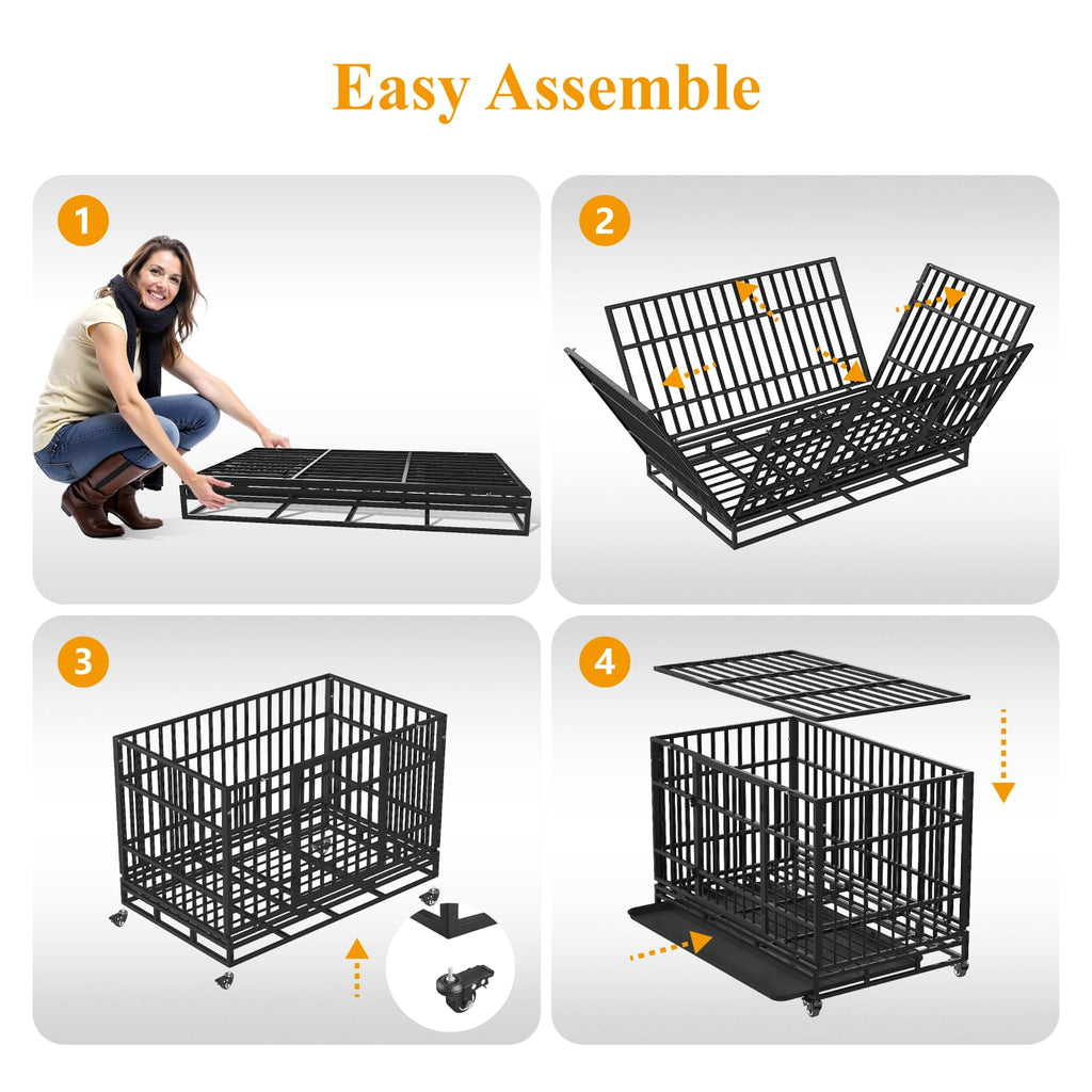 48 Inch Heavy Duty Dog Crates P589750