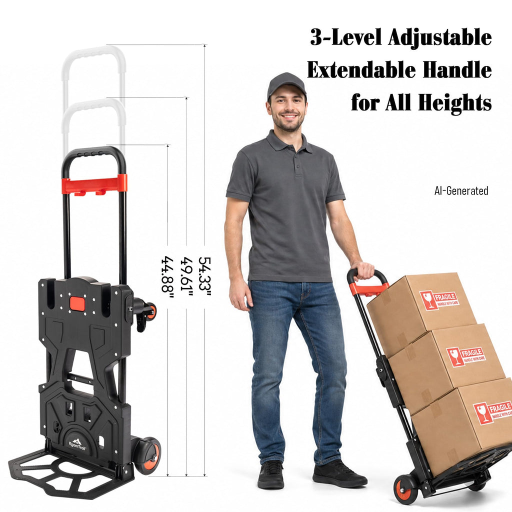2-in-1 Folding Hand Truck Dolly W5198