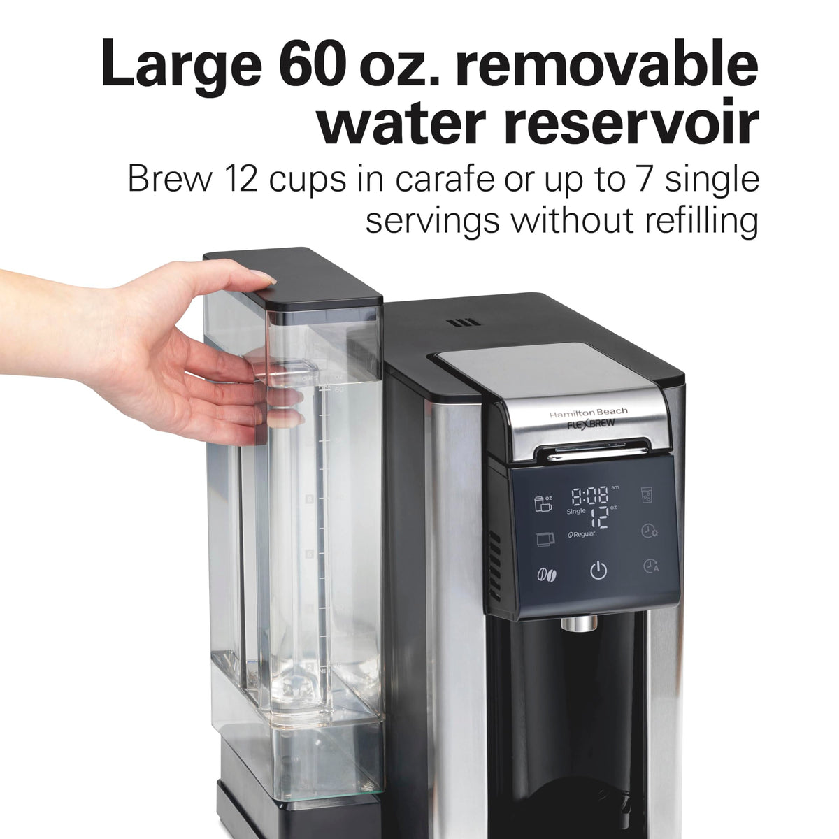 5-in-1 Drip & Single Serve Coffee Maker U80037
