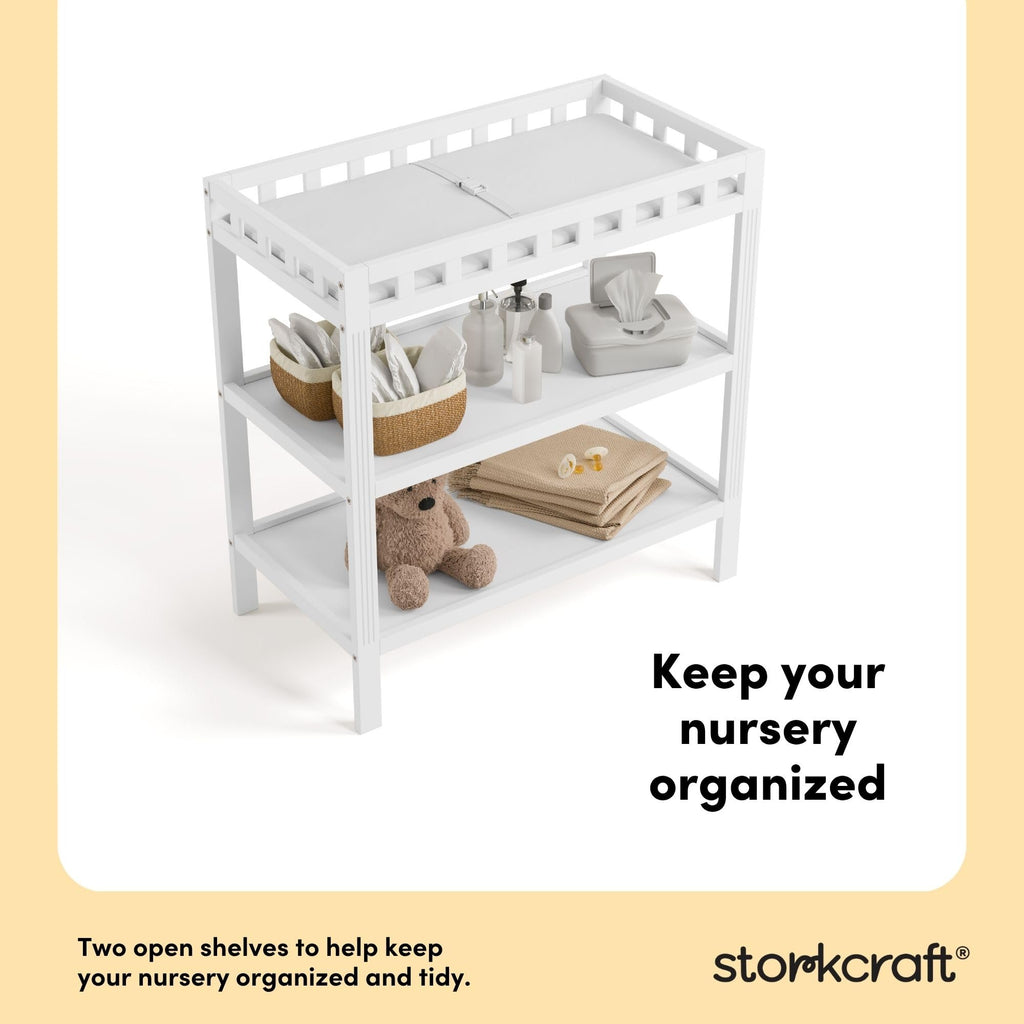 White Changing Table Y6959