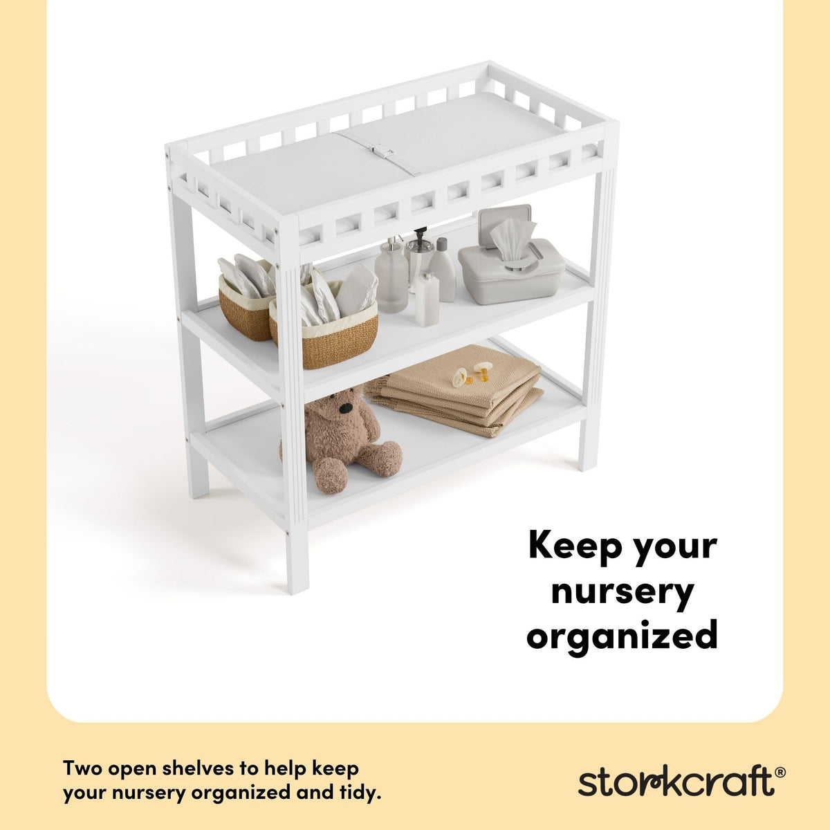 White Changing Table Y6959