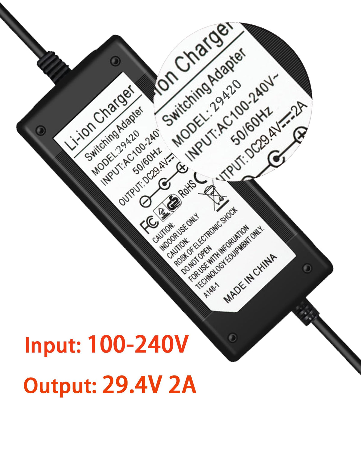 29.4V 2A Battery Charger M74248
