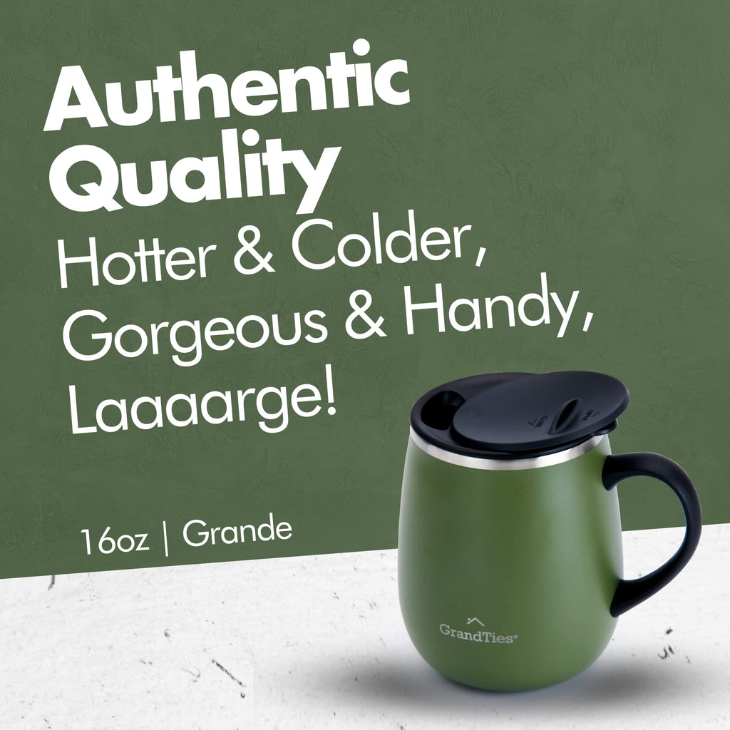 16 oz Insulated Stainless Steel Tumbler 2-Pack F772