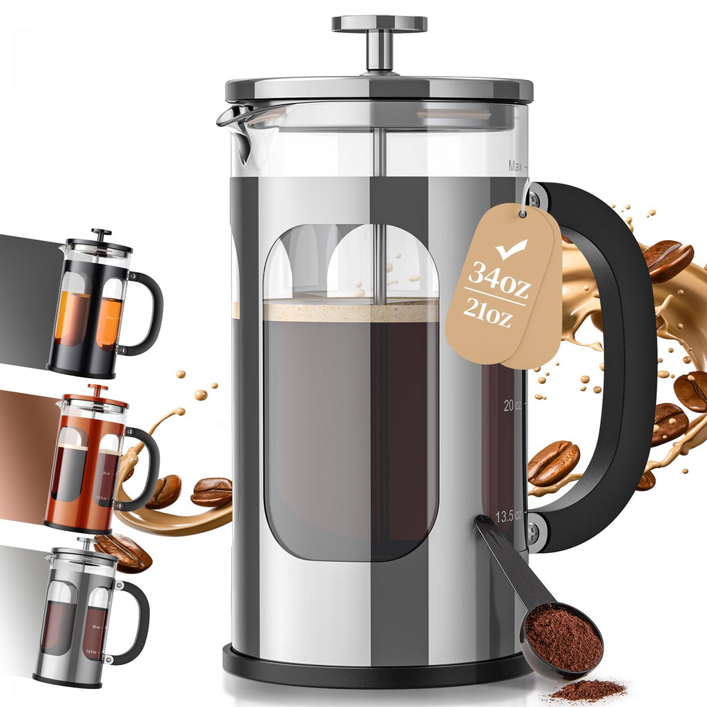 34oz French Press Coffee Maker B791
