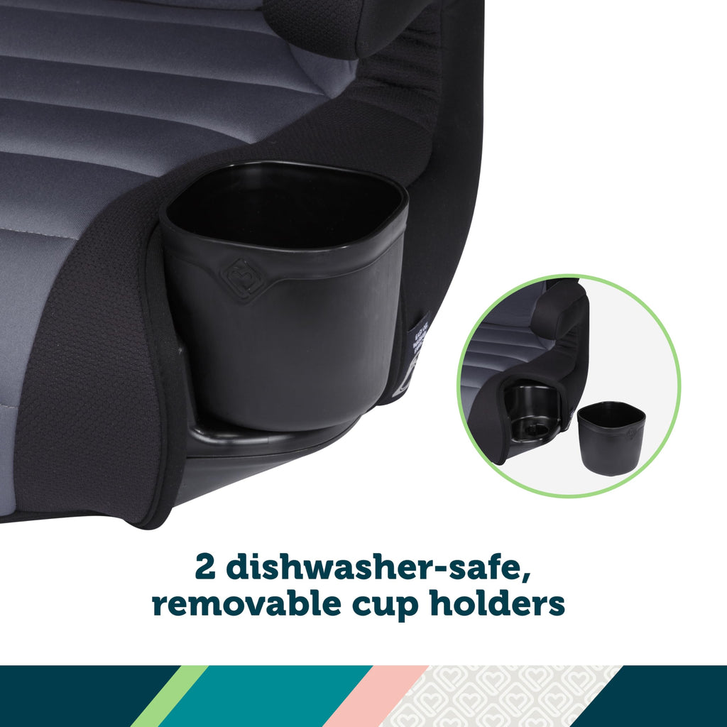 2-in-1 Booster Car Seat, High-Back to Backless, 40-100 lbs Q781