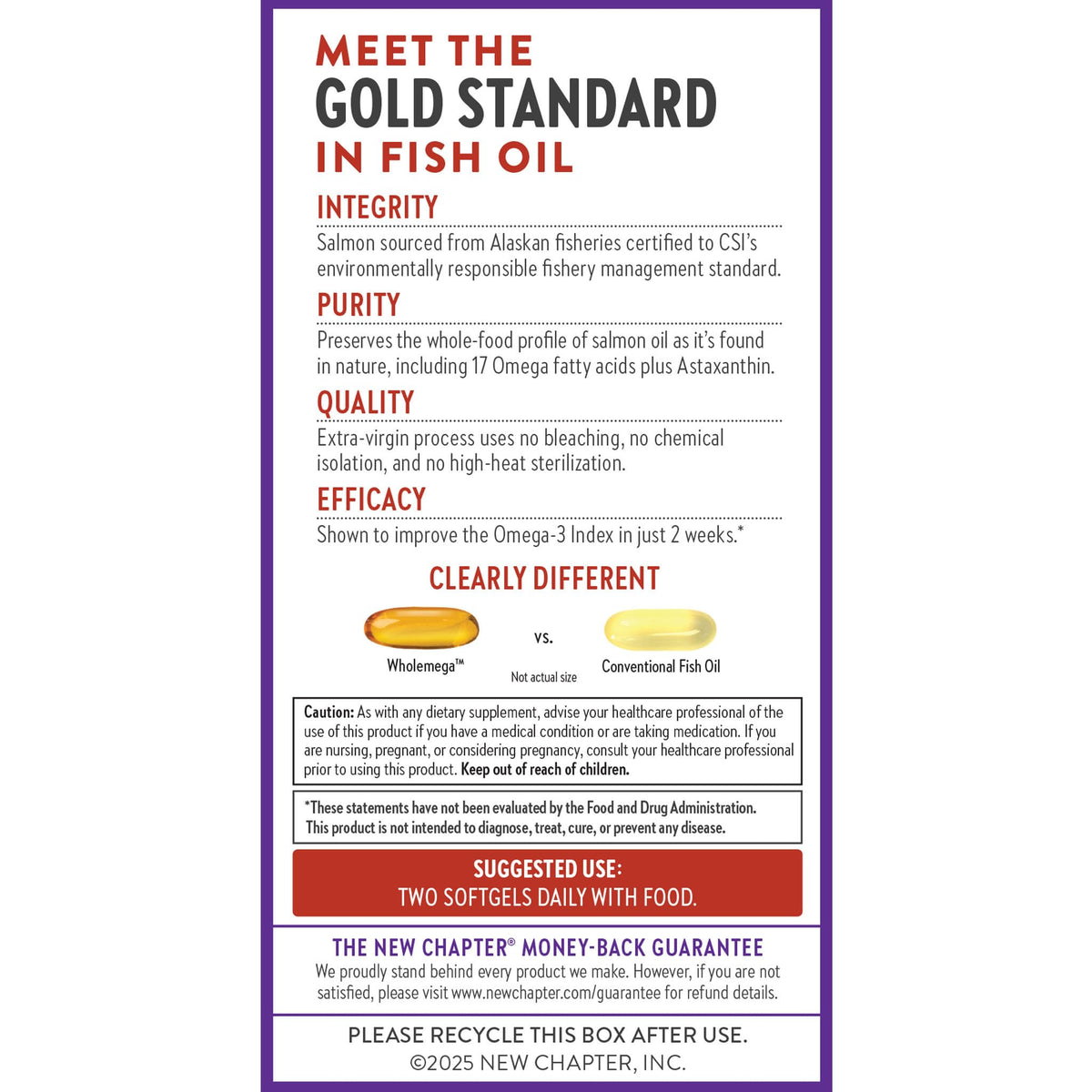 Wild Alaskan Salmon Oil 120 Softgels C501856
