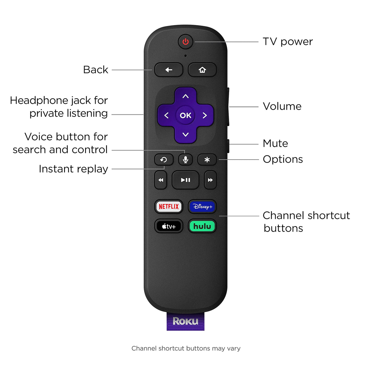 4K HDR Streaming Player with HDMI Cable Q6661