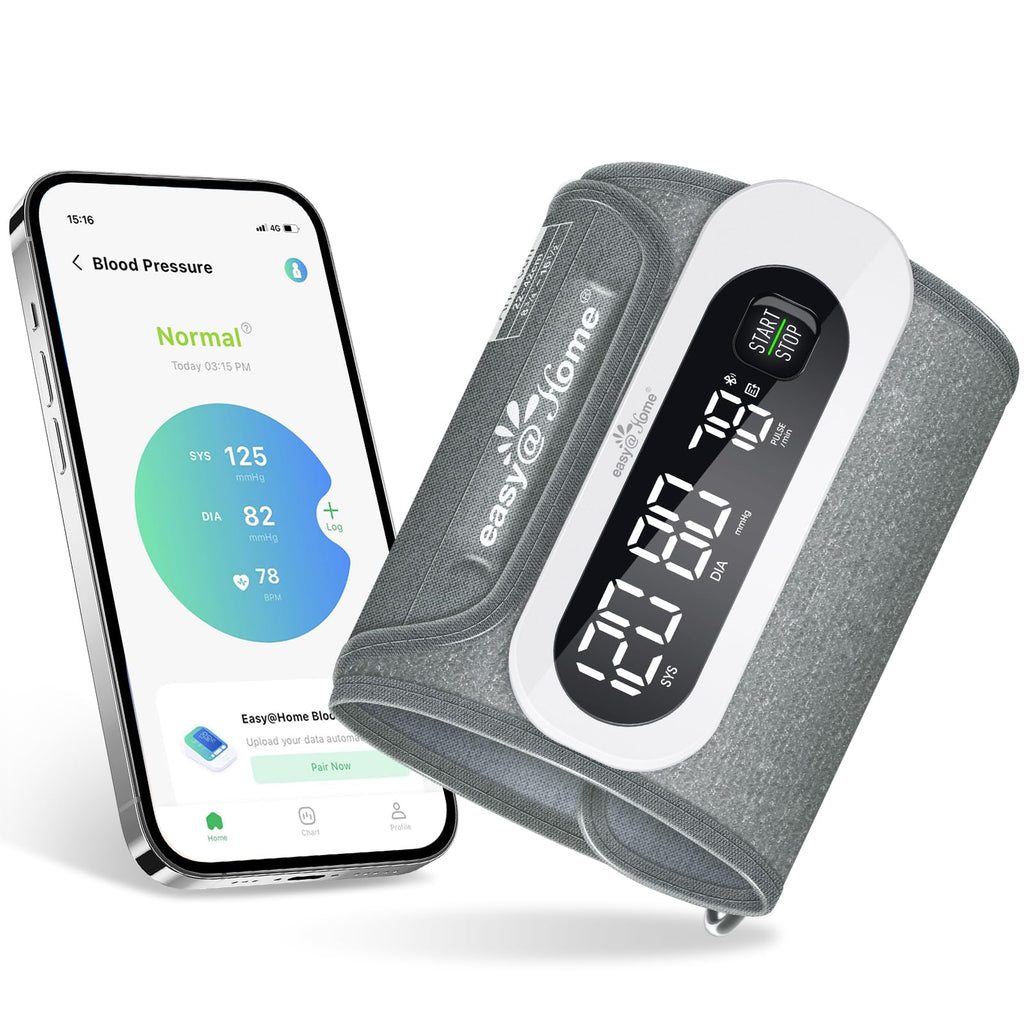 Wireless Bluetooth Blood Pressure Monitor with Large Cuff J2601