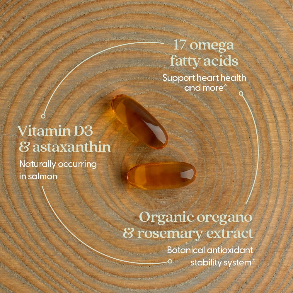 Wild Alaskan Salmon Oil 120 Softgels C501856