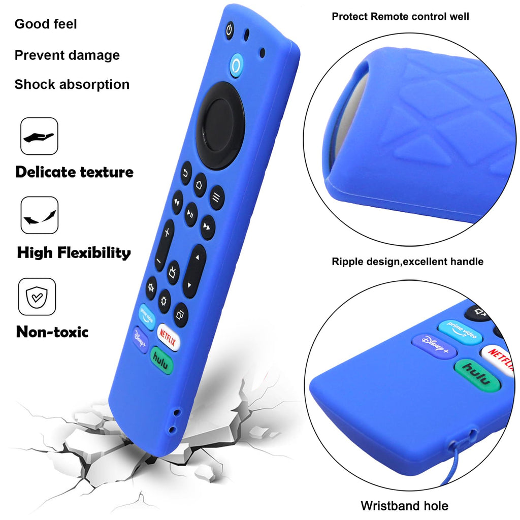 Silicone Remote Case 3pcs with Lanyard K38762