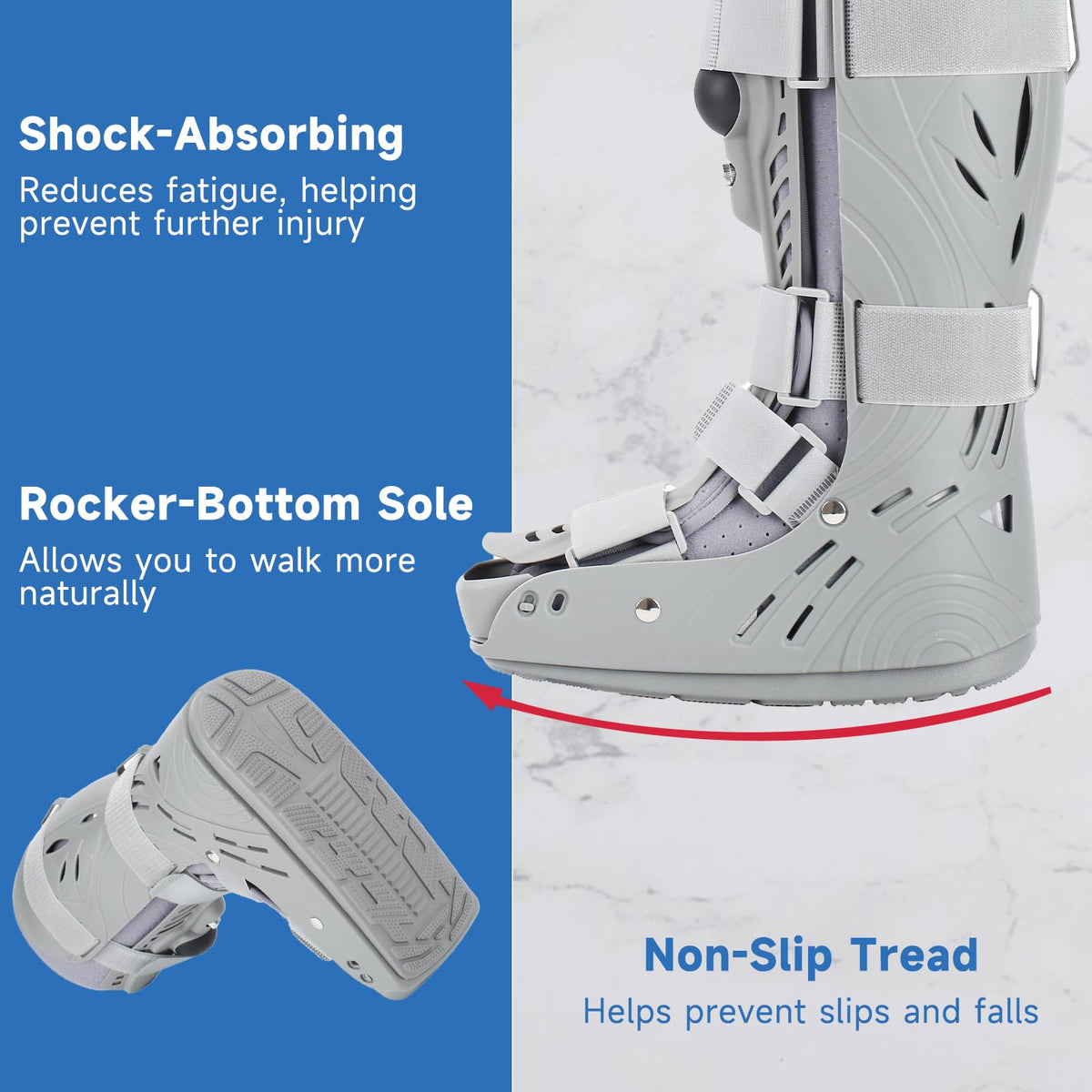Tall Inflatable Orthopaedic Walking Boot J939040