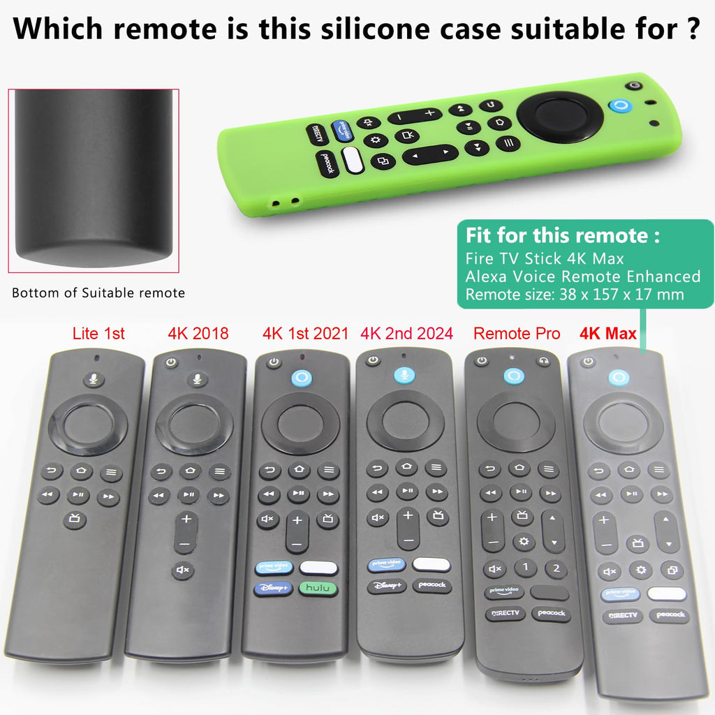 Silicone Remote Case 3pcs with Lanyard K38762