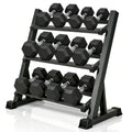 Dumbbell Set with Rack S7057