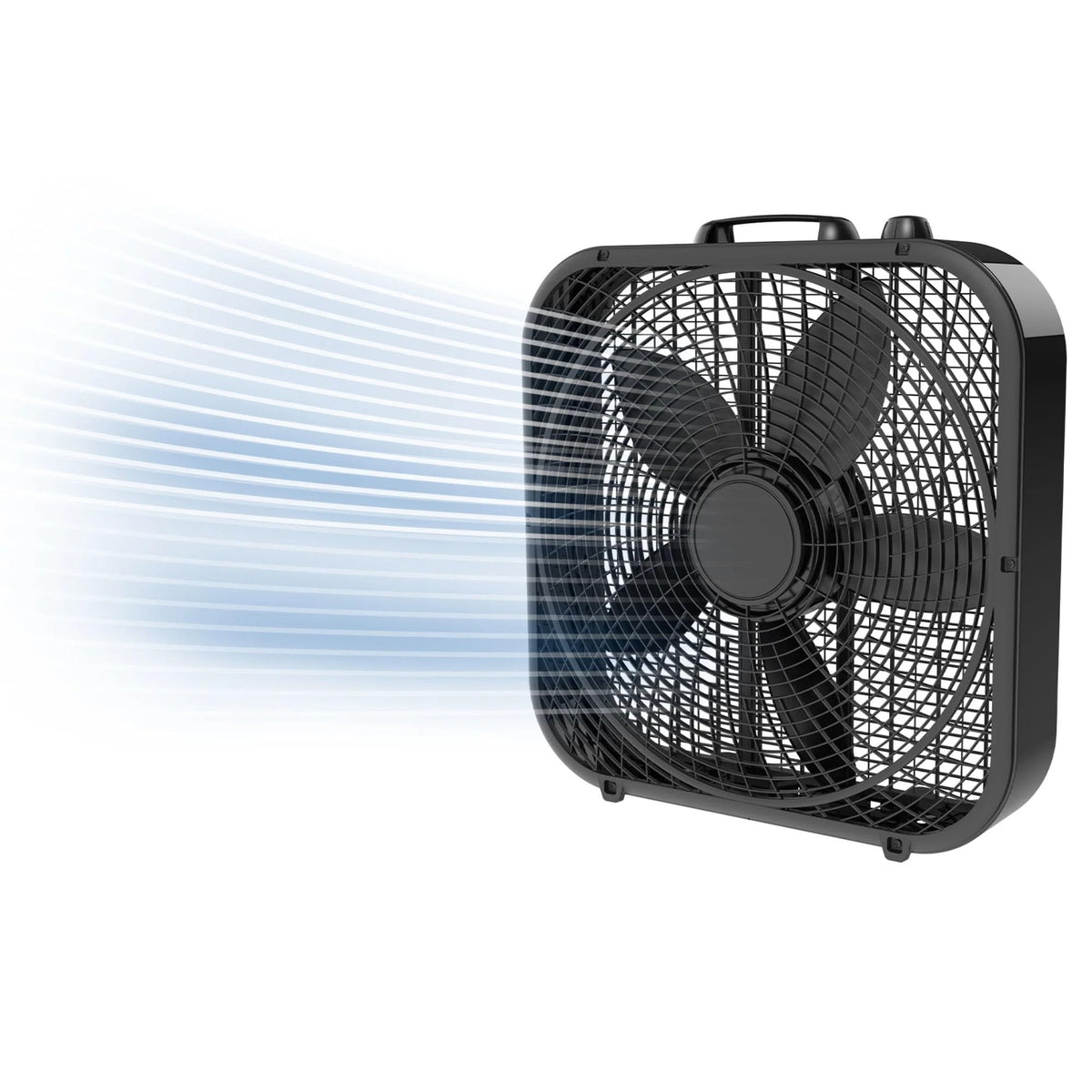 20" Classic Box Fan, 3 Speeds, Black N66921