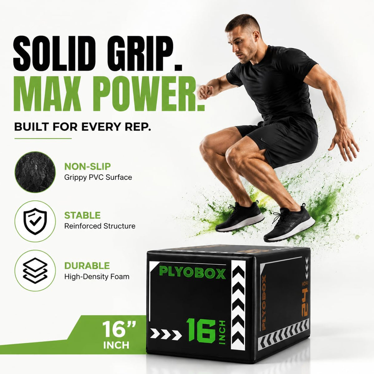3-in-1 Foam Plyo Box C980