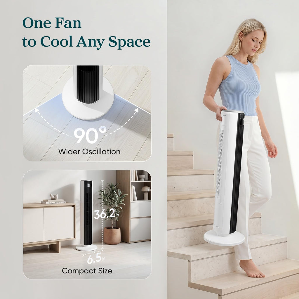 Quiet Tower Fan I916