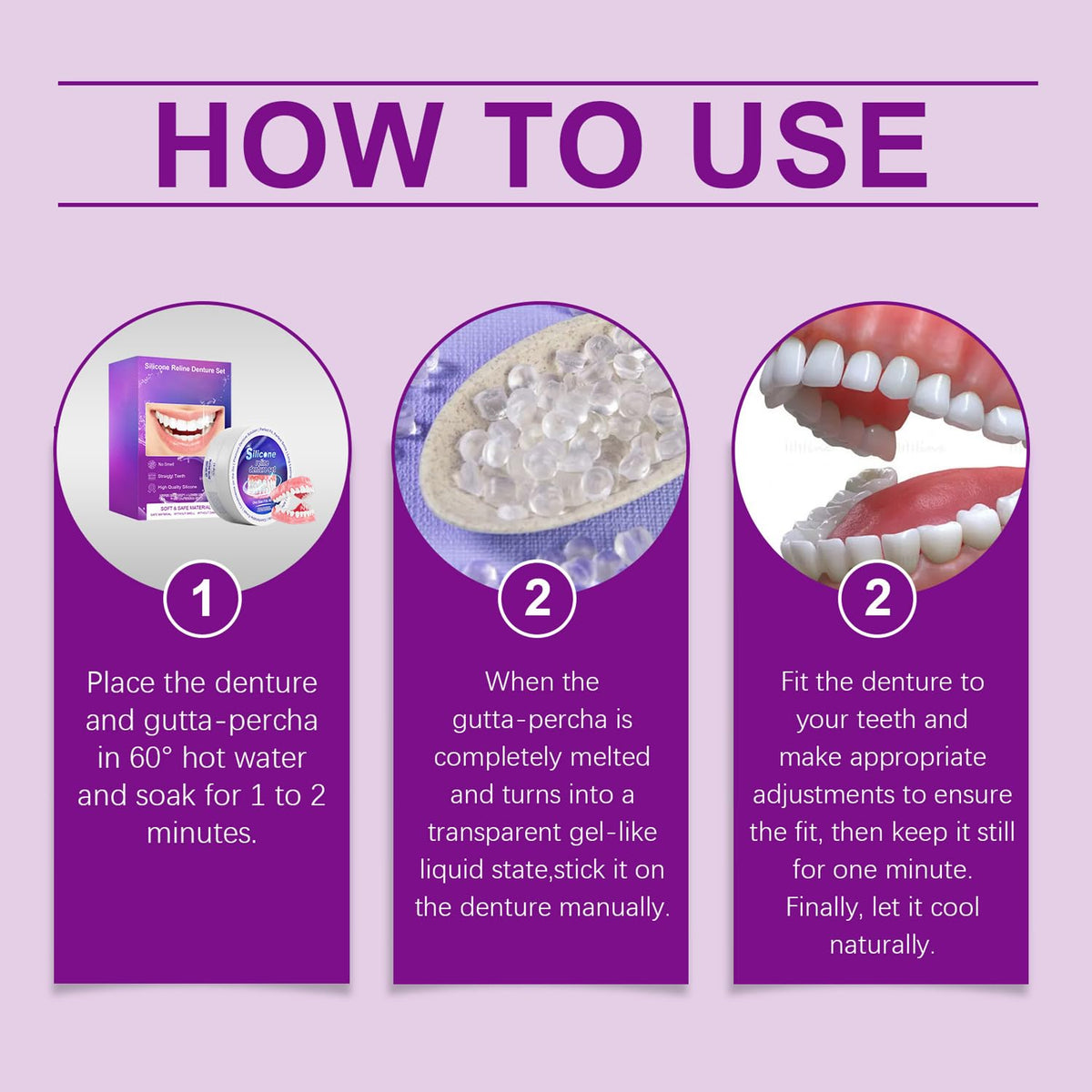Silicone Denture Set Q8470