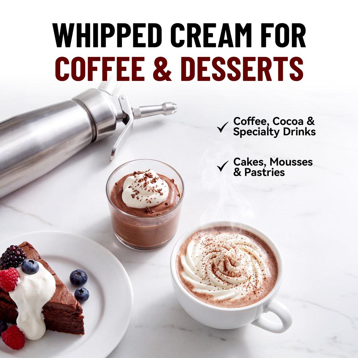 8g 10-Pack Whipped Cream Chargers O219542