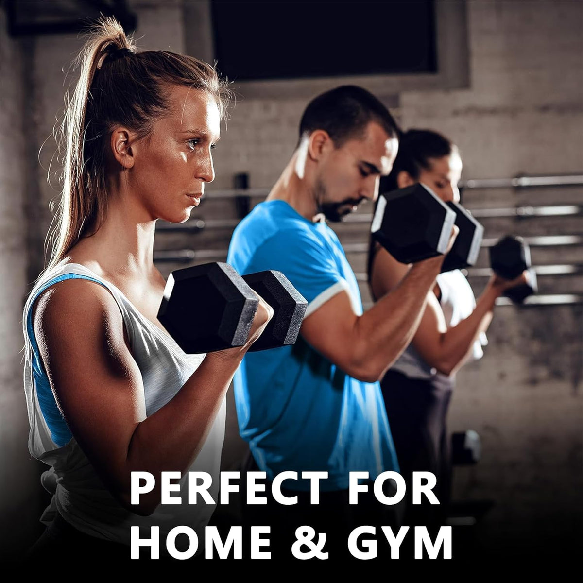 Dumbbell Set with Rack S7057