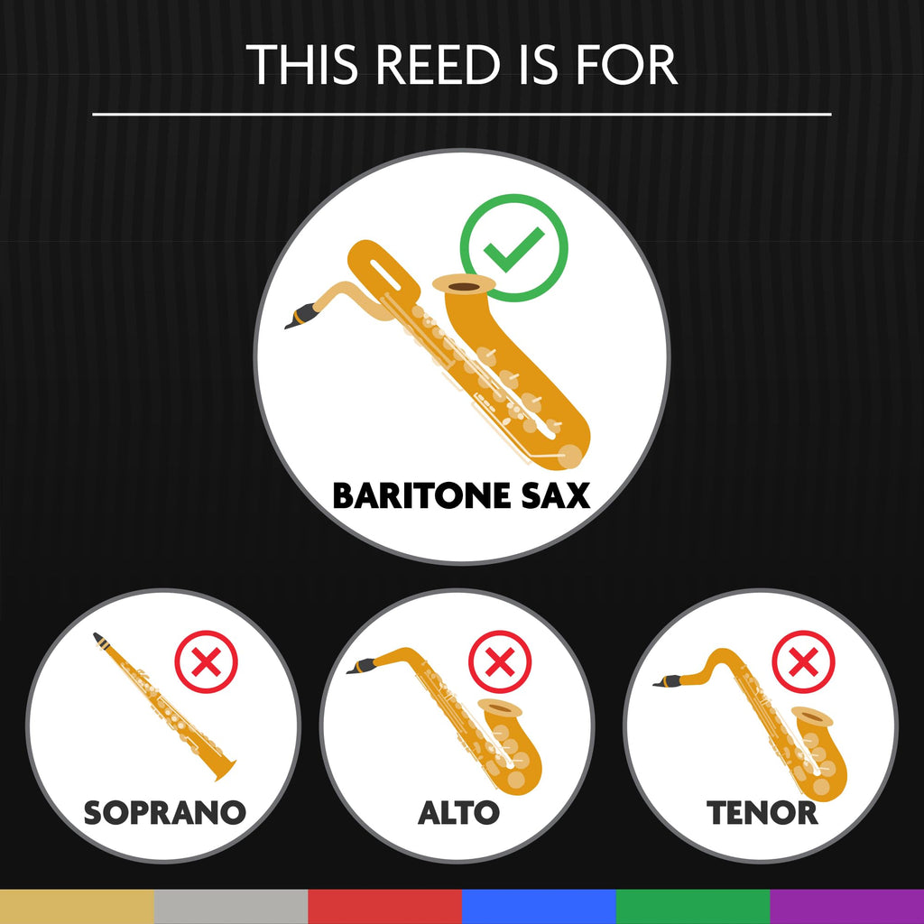 Baritone Saxophone Synthetic Reed T65463