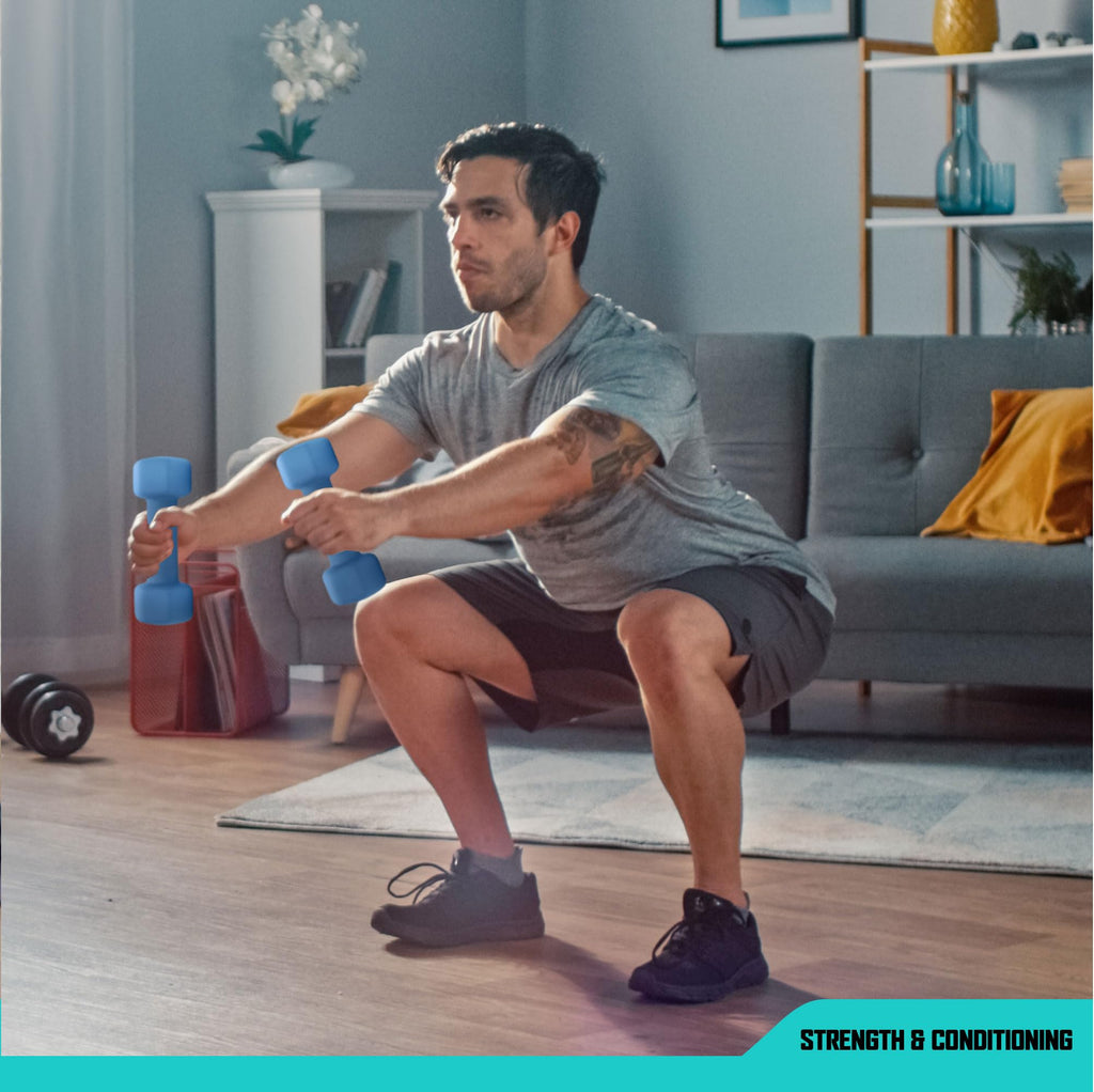 Neoprene Dumbbells Set with Non-Slip Grip X914