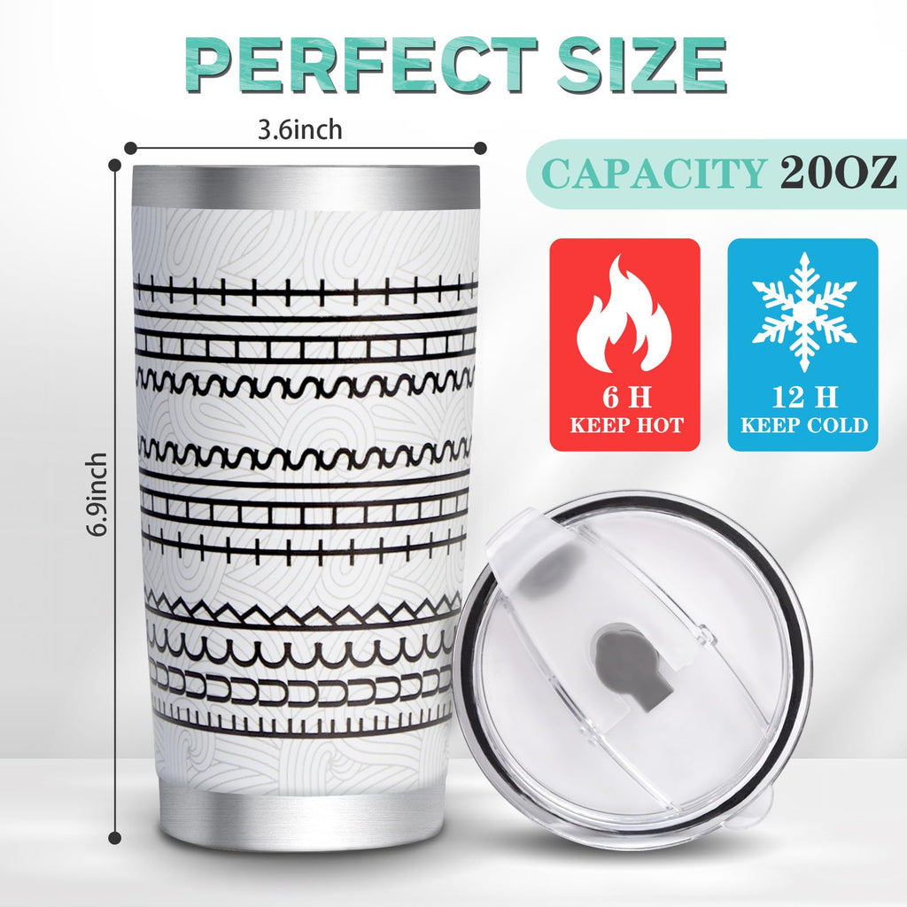 20oz Stainless Steel Travel Tumbler X195