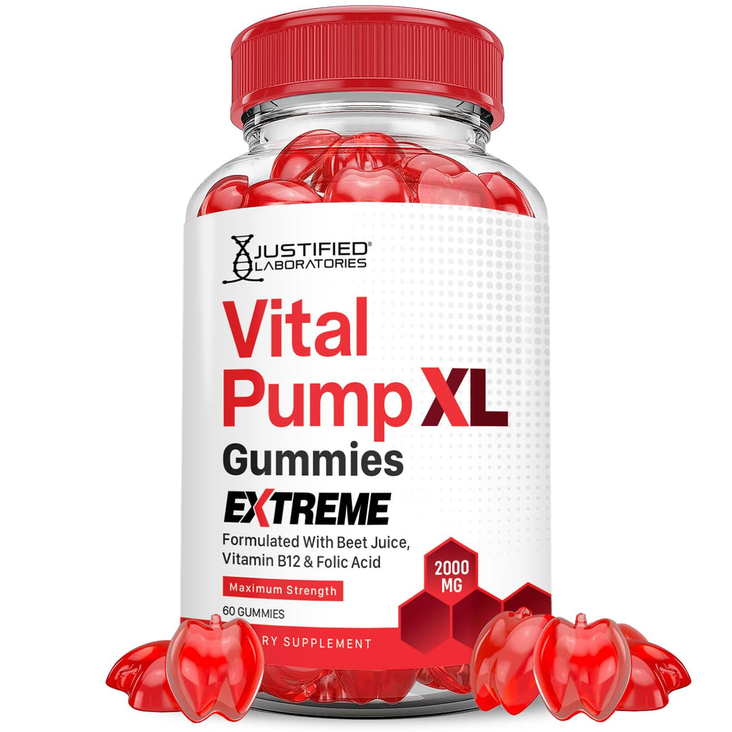 2000MG Beet Juice ACV Pomegranate B12 Vegan Non GMO Gummies H342