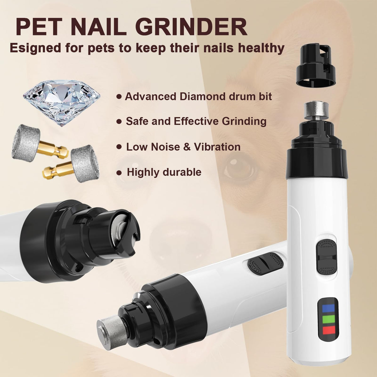 Electric Pet Nail Grinder E696109