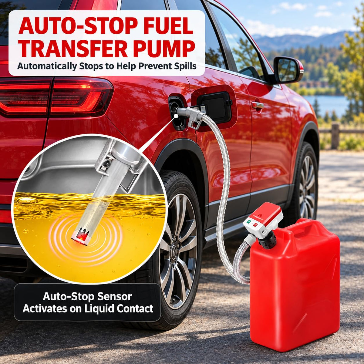 Battery Powered Electric Fuel Transfer Pump G210