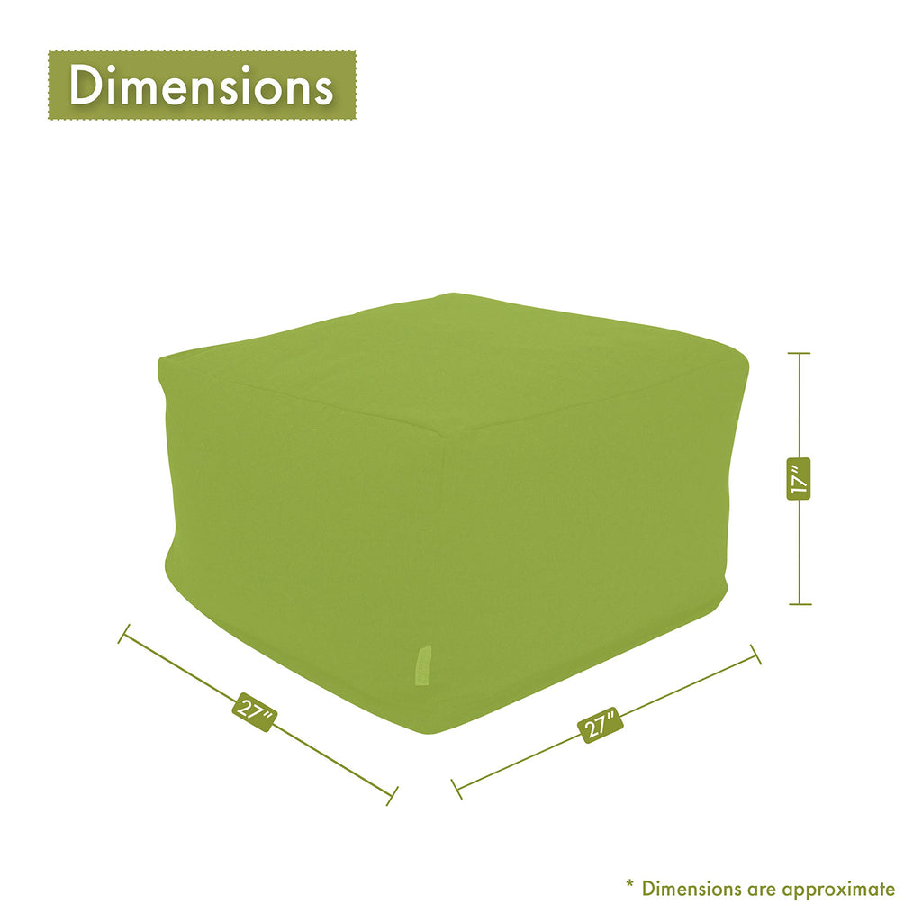 Teal Ottoman D484076