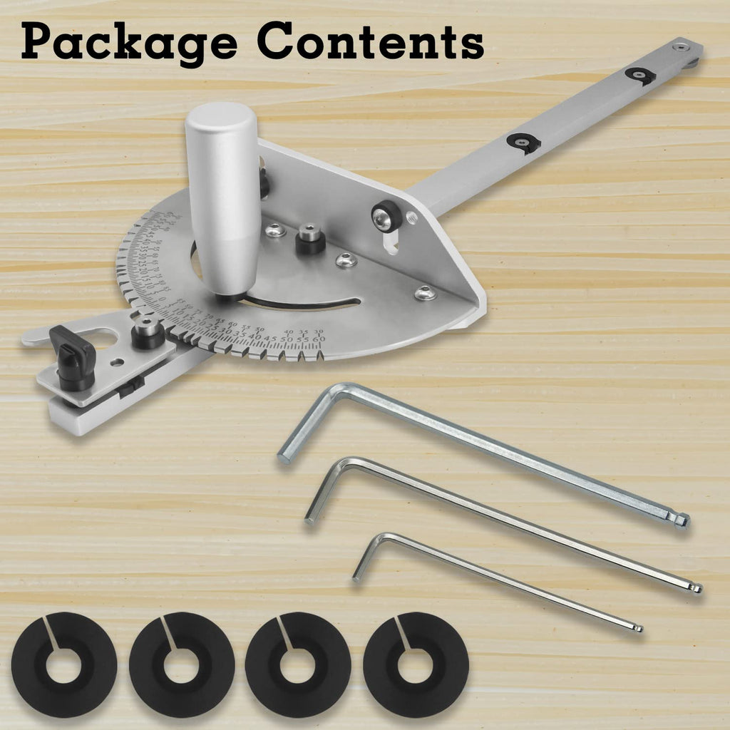 Miter Gauge with 27 Angle Stops X756