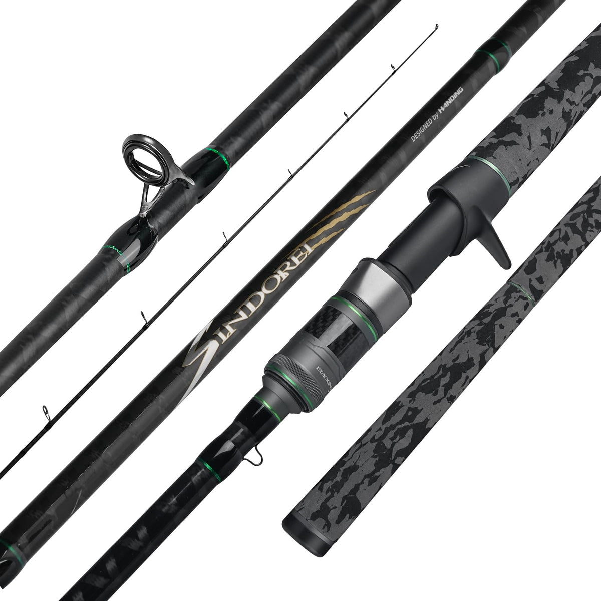 Heavy 2-Piece Fishing Rod M2239