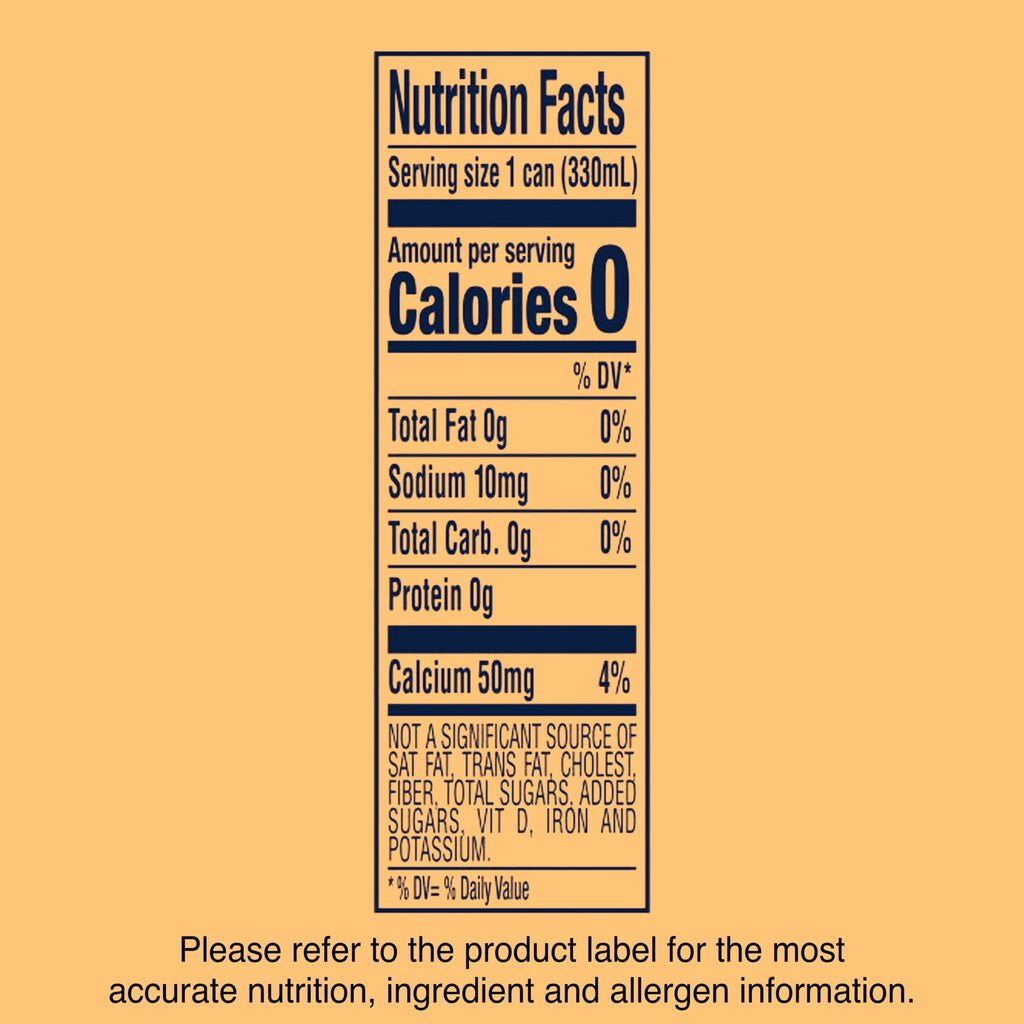 Tangerine & Wild Strawberry Sparkling Water 11.15 Fl Oz (Pack of 8) B6371