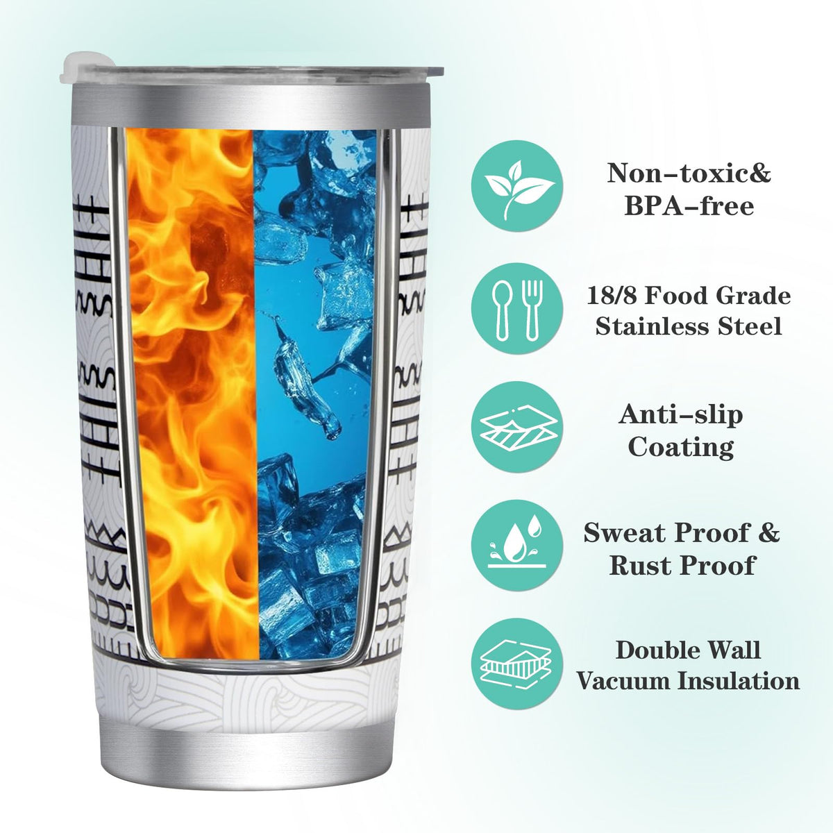 20oz Stainless Steel Travel Tumbler X195