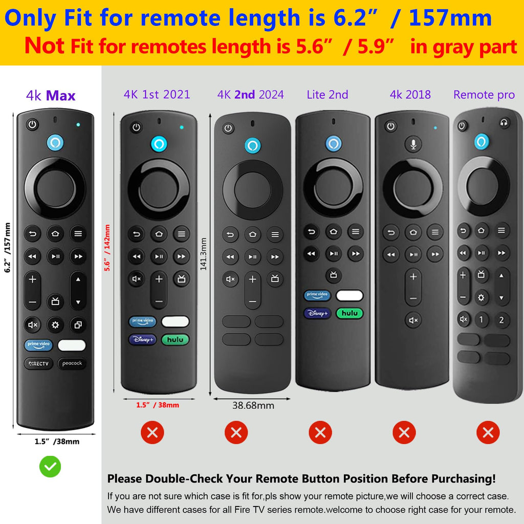 Silicone Remote Case 3pcs with Lanyard K38762