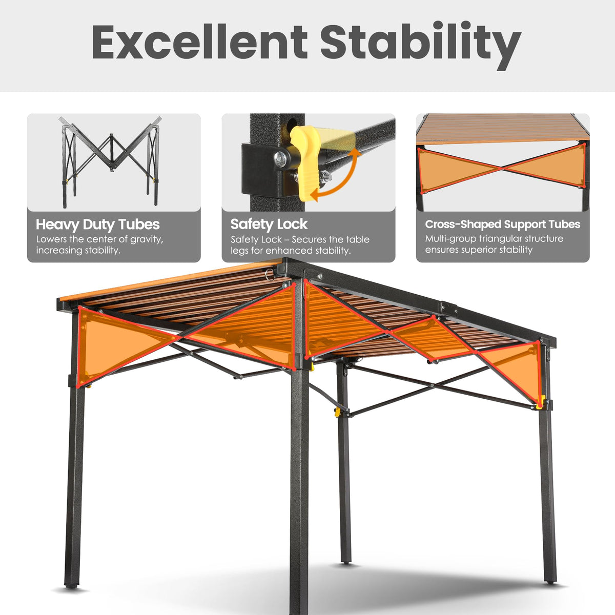 46.4" Large Camping Table F579028