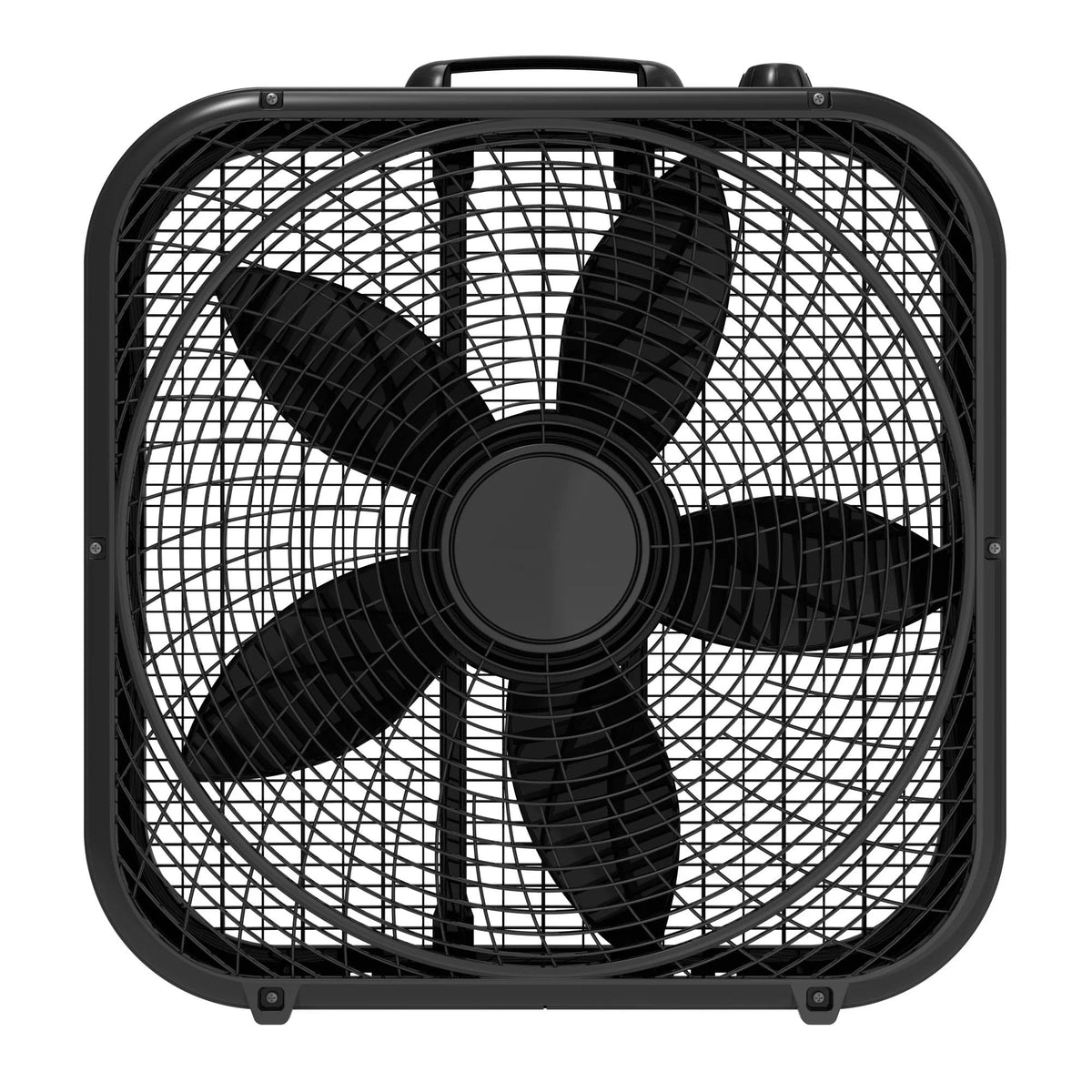 20" Classic Box Fan, 3 Speeds, Black N66921