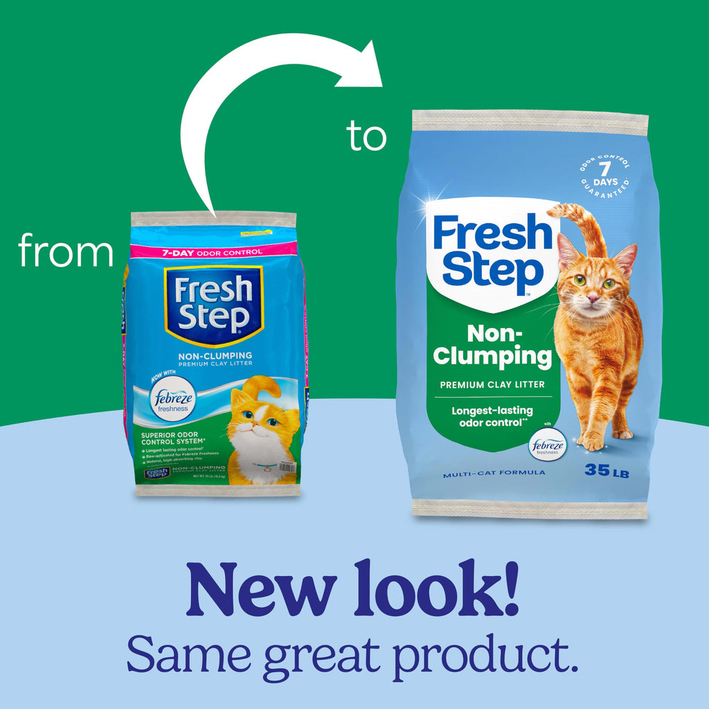 Non-Clumping Cat Litter with Odor Control, 35 lb. Bag R12647