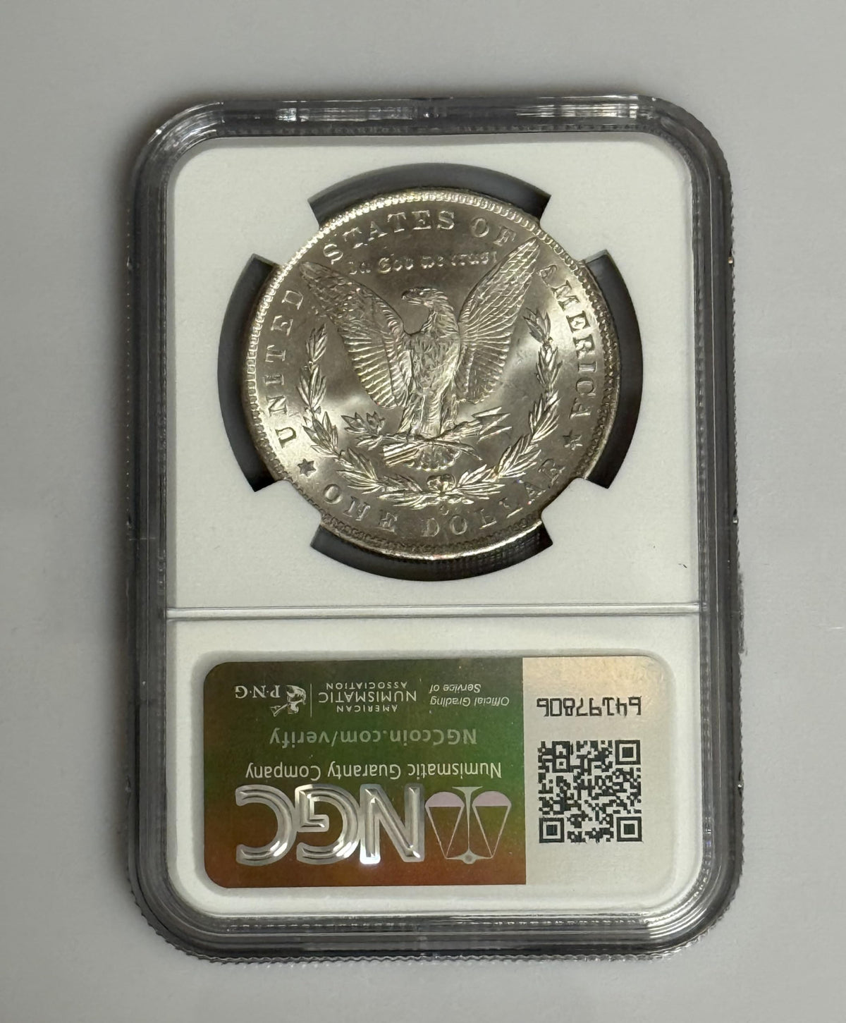 Morgan Silver Dollar Graded Coin V2408