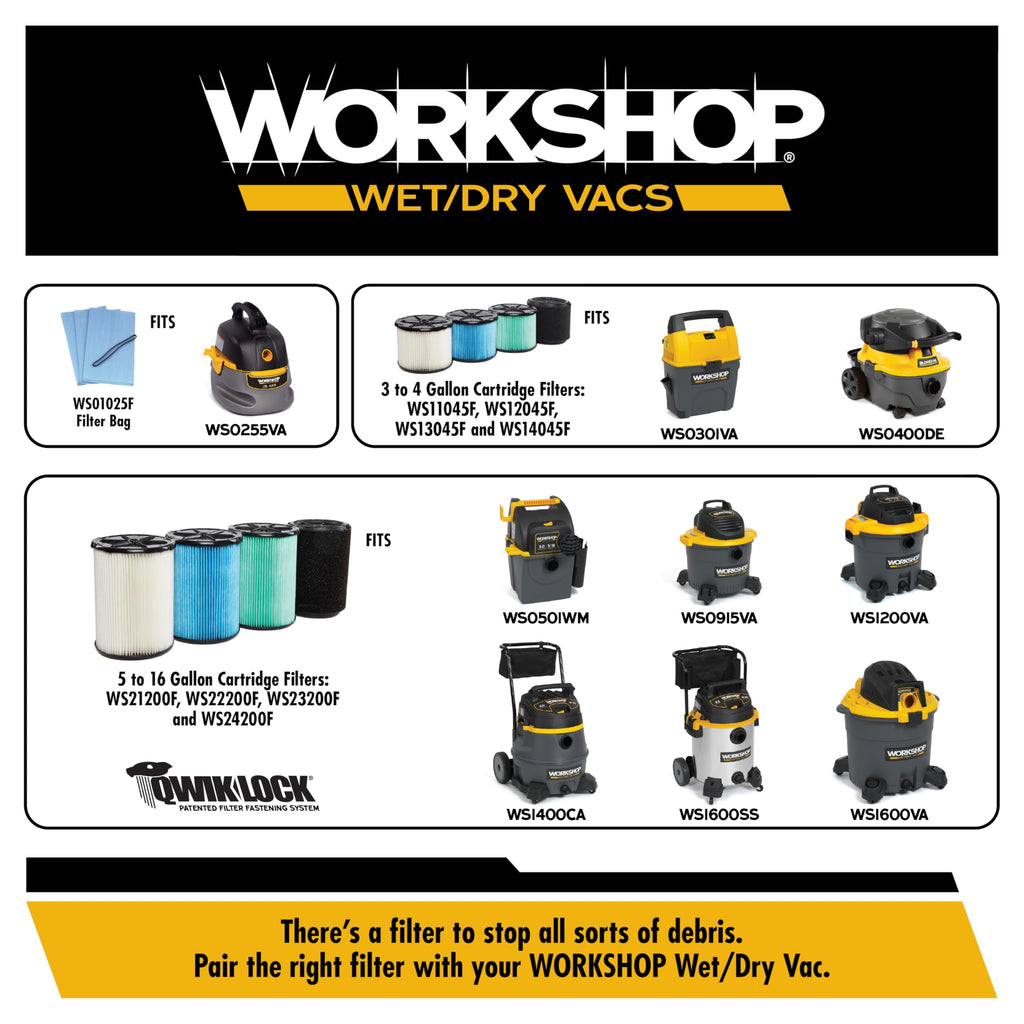 3-Gallon Wet Dry Vacuum Cleaner G43963