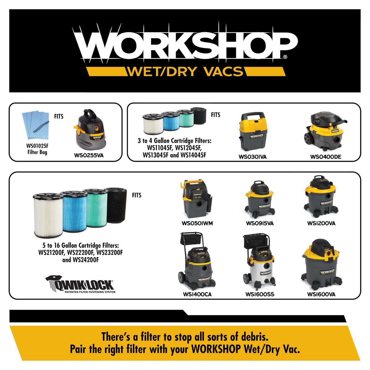 3-Gallon Wet Dry Vacuum Cleaner G43963