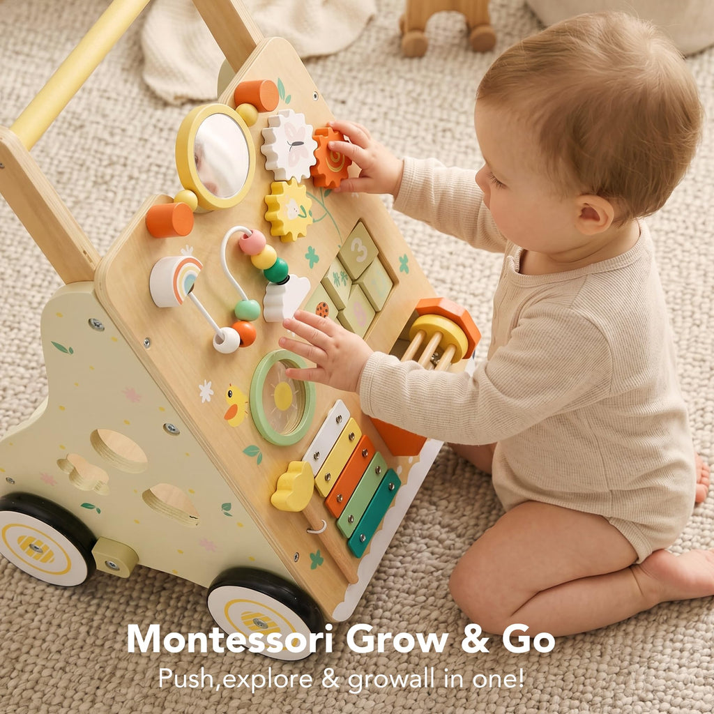 Wooden Baby Push Walker T34942
