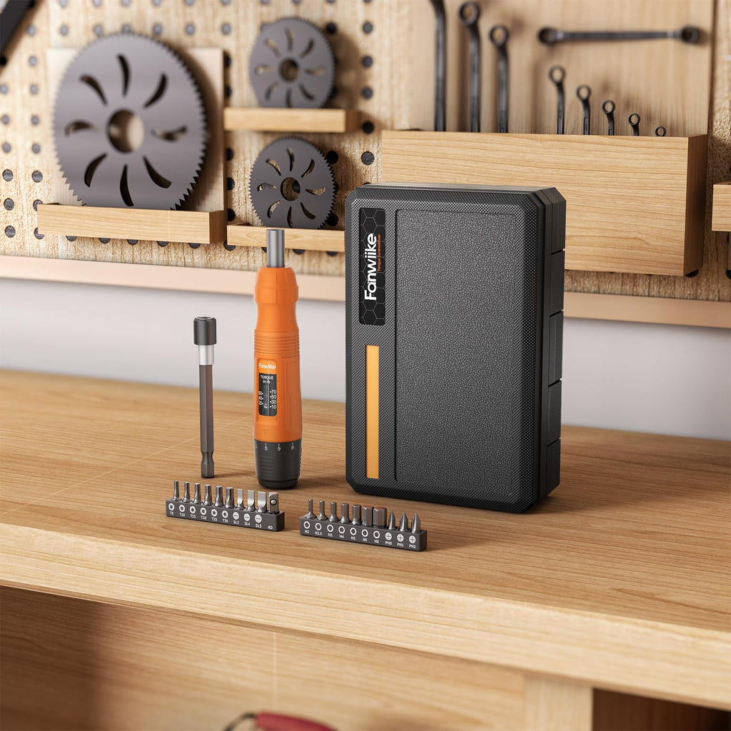 Torque Screwdriver Set, 10-70 In-lb, 1/4” Drive with Audible Click I830427