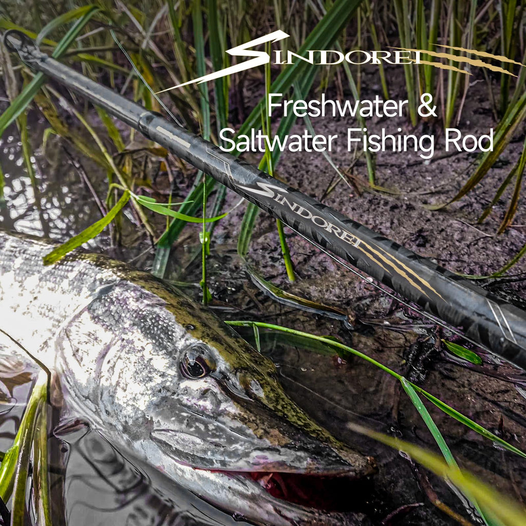 Heavy 2-Piece Fishing Rod M2239