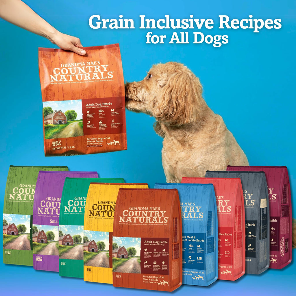 Chicken & Brown Rice Dry Dog Food 12 LB Bag O75645