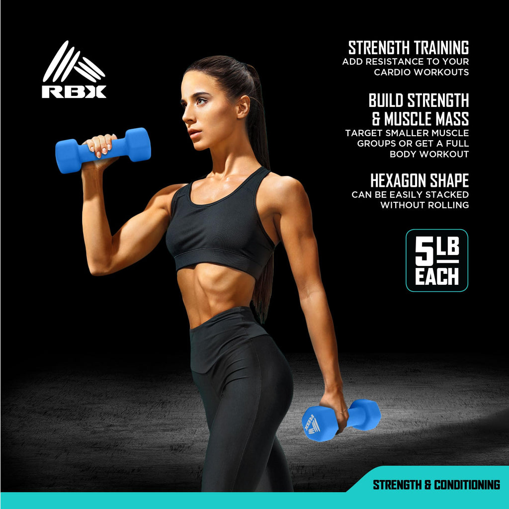 Neoprene Dumbbells Set with Non-Slip Grip X914